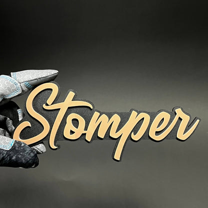 1PC Stomper 3D Acrylic Badge - Car Truck Emblem Fender Tailgate Trunk Sticker