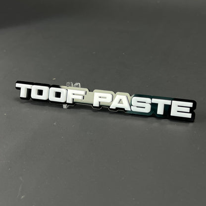 1PC TOOF PASTE 3D Acrylic Badge - Car Truck Emblem Fender Tailgate Trunk Sticker