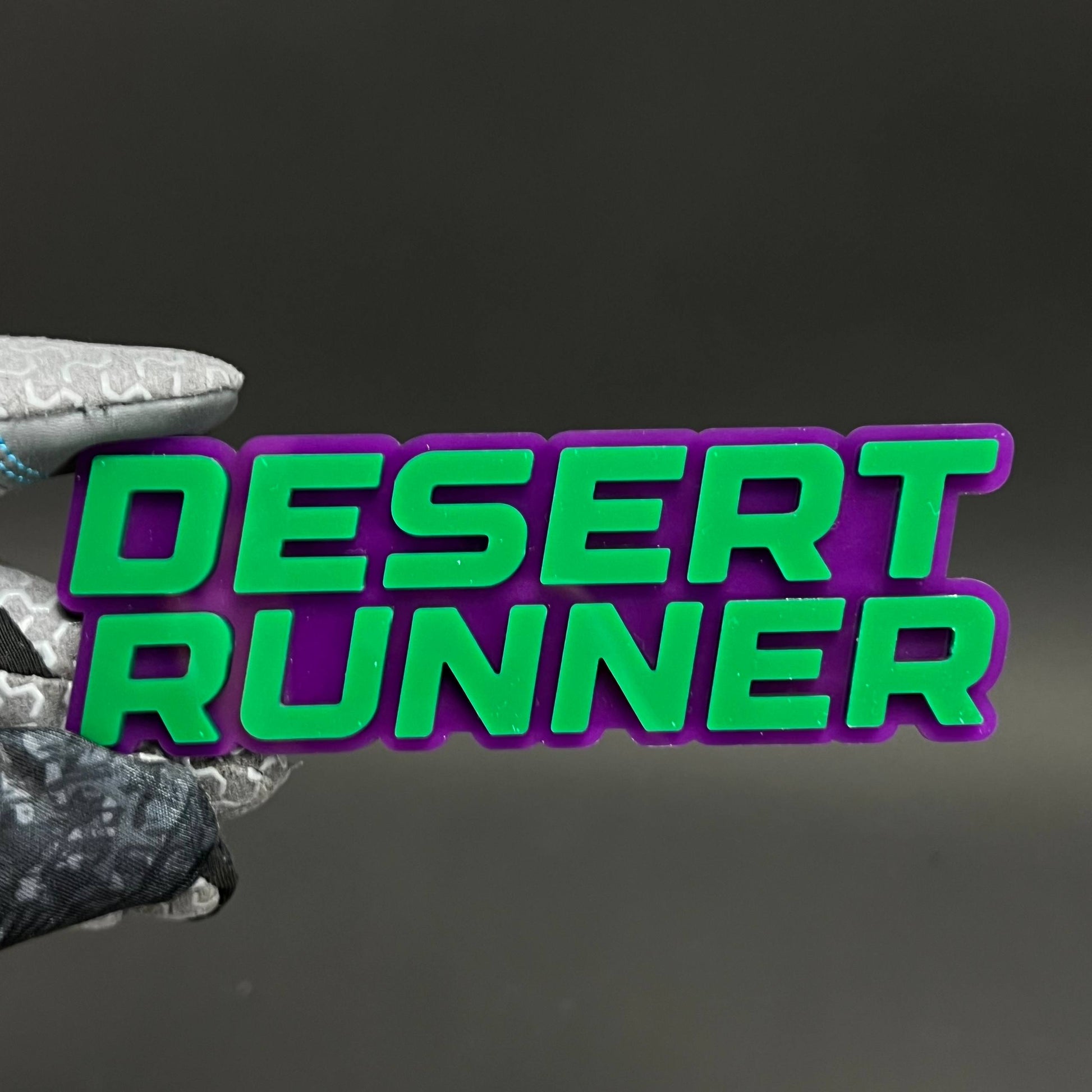 1PC DESERT RUNNER 3D Acrylic Badge - Car Truck Emblem Fender Sticker