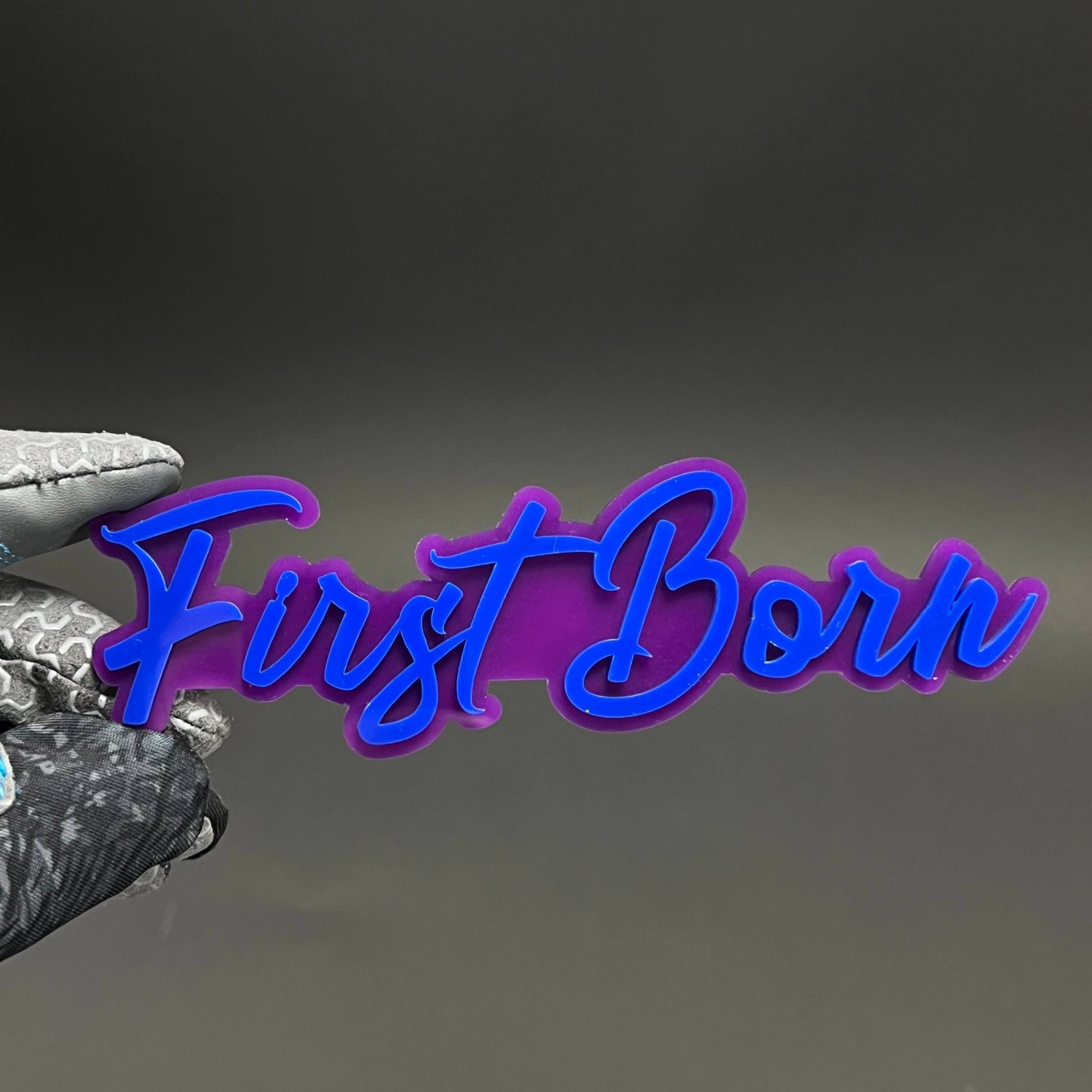 1PC First Born 3D Acrylic Badge - Car Truck Emblem Fender Tailgate Trunk Sticker