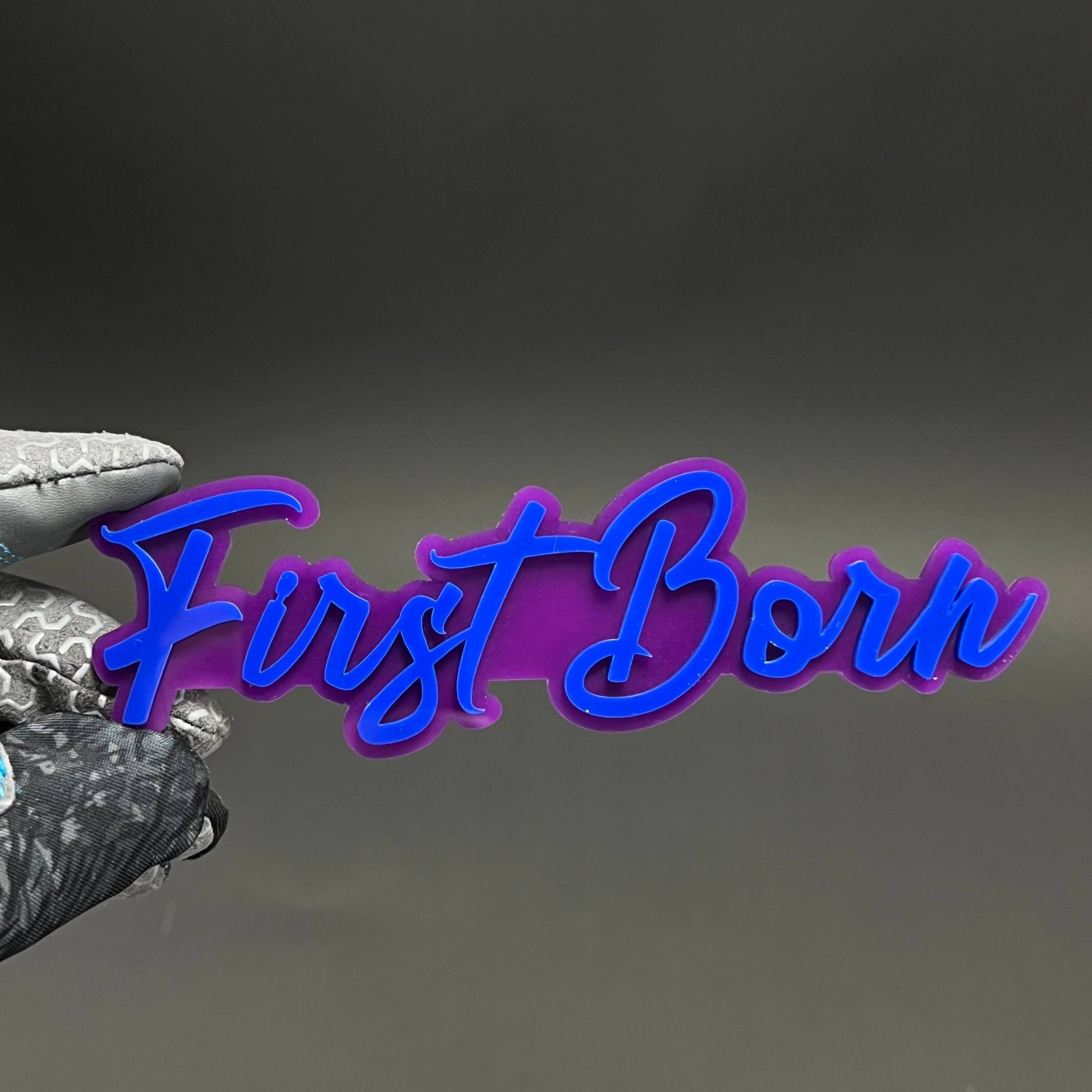 1PC First Born 3D Acrylic Badge - Car Truck Emblem Fender Tailgate Trunk Sticker