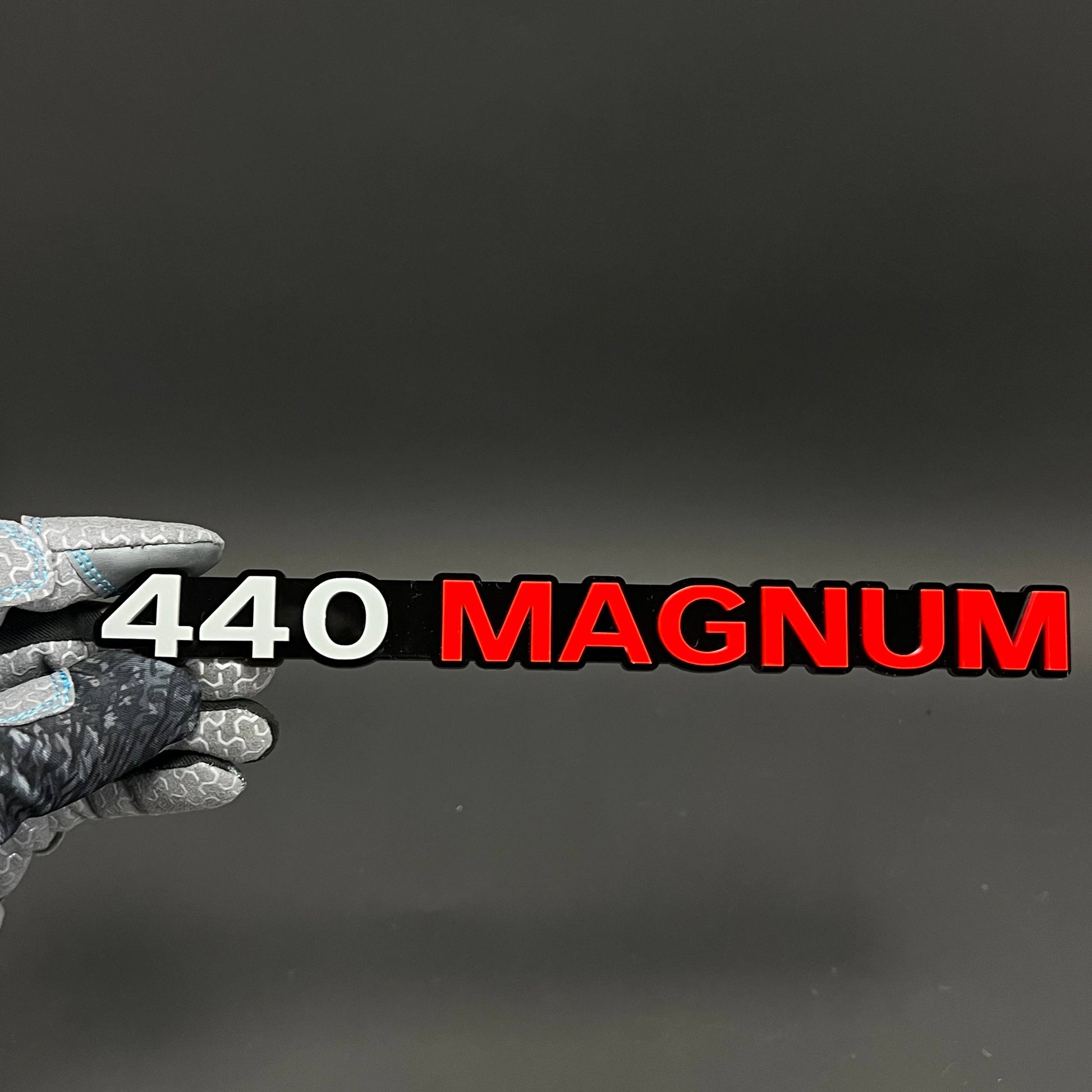 1PC 440 MAGNUM 3D Acrylic Badge - Car Truck Emblem Fender Tailgate Trunk Sticker