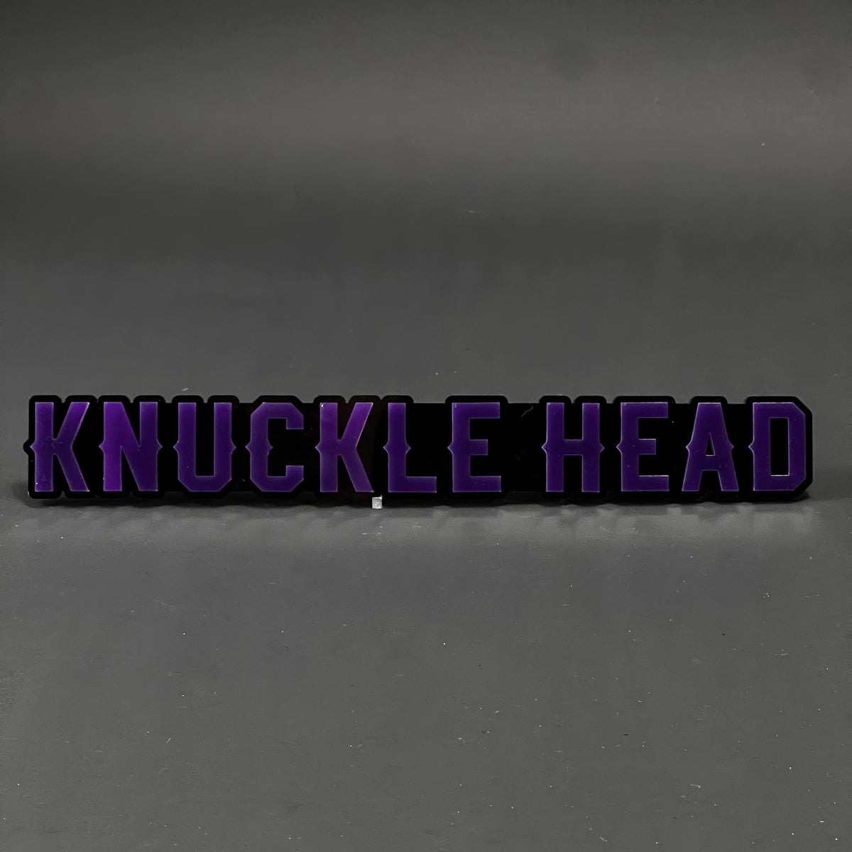 1PC KNUCKLE HEAD 3D Acrylic Badge - Car Truck Emblem Fender Sticker