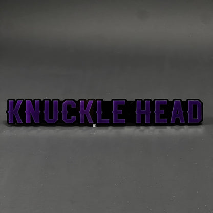 1PC KNUCKLE HEAD 3D Acrylic Badge - Car Truck Emblem Fender Sticker