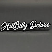 1PC HillBilly Deluxe 3D Acrylic Badge - Car Truck Emblem Fender Sticker