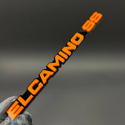 1PC ELCAMINO SS 3D Acrylic Badge - Car Truck Emblem Fender Sticker