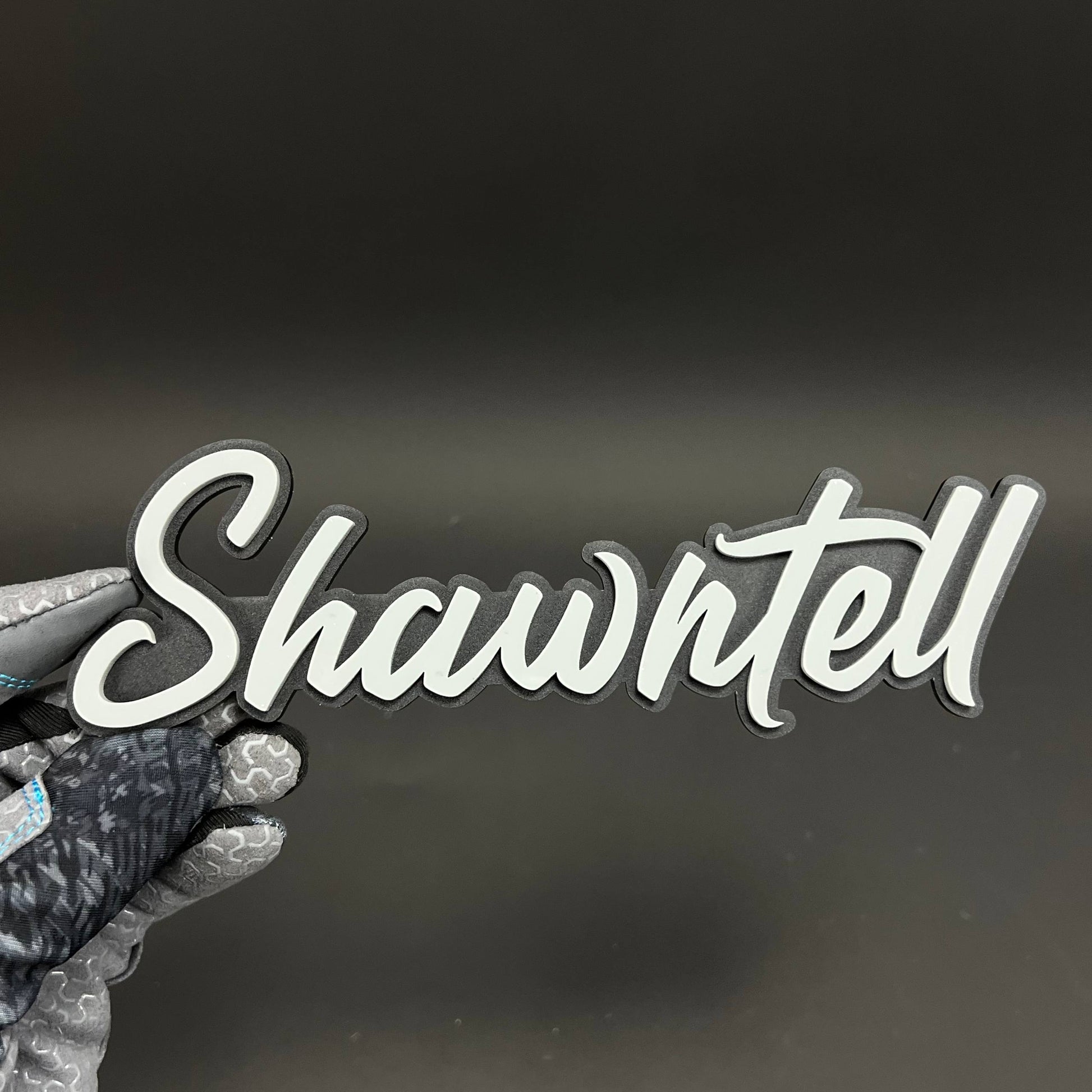 1PC Shawntell 3D Acrylic Badge - Car Truck Emblem Fender Tailgate Trunk Sticker