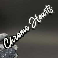 1PC Chrome Hearts 3D Acrylic Badge - Car Truck Emblem Fender Sticker