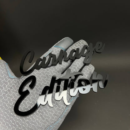 1PC Carnage Edition 3D Acrylic Badge - Car Truck Emblem Fender Sticker