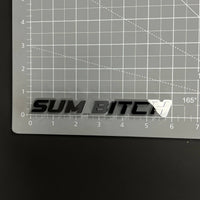 1PC SUM BITCH 3D Acrylic Badge - Car Truck Emblem Fender Tailgate Trunk Sticker
