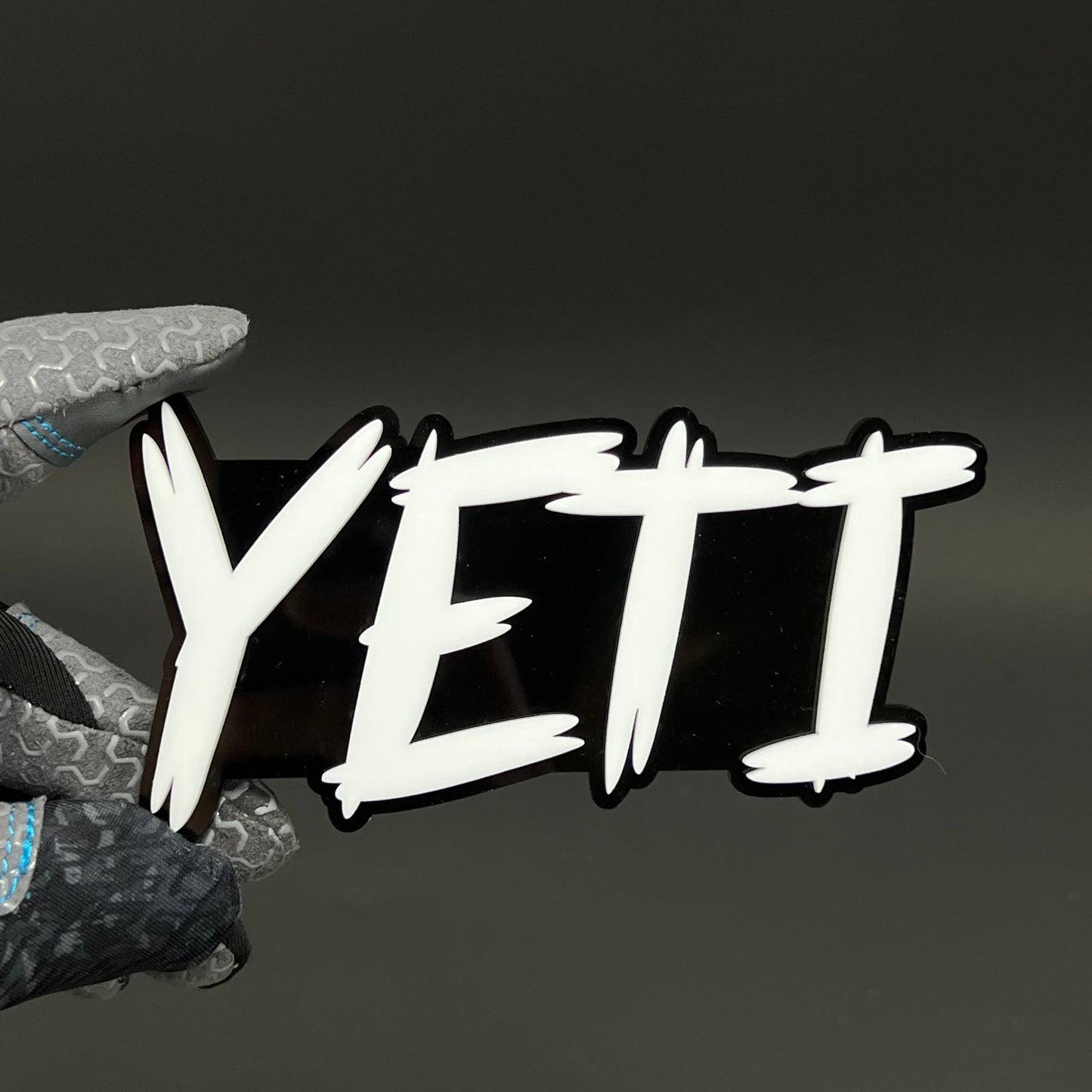 1PC YETI 3D Acrylic Badge - Car Truck Emblem Fender Tailgate Trunk Sticker