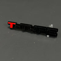 1PC T-TYPE 3D Acrylic Badge - Car Truck Emblem Fender Tailgate Trunk Sticker