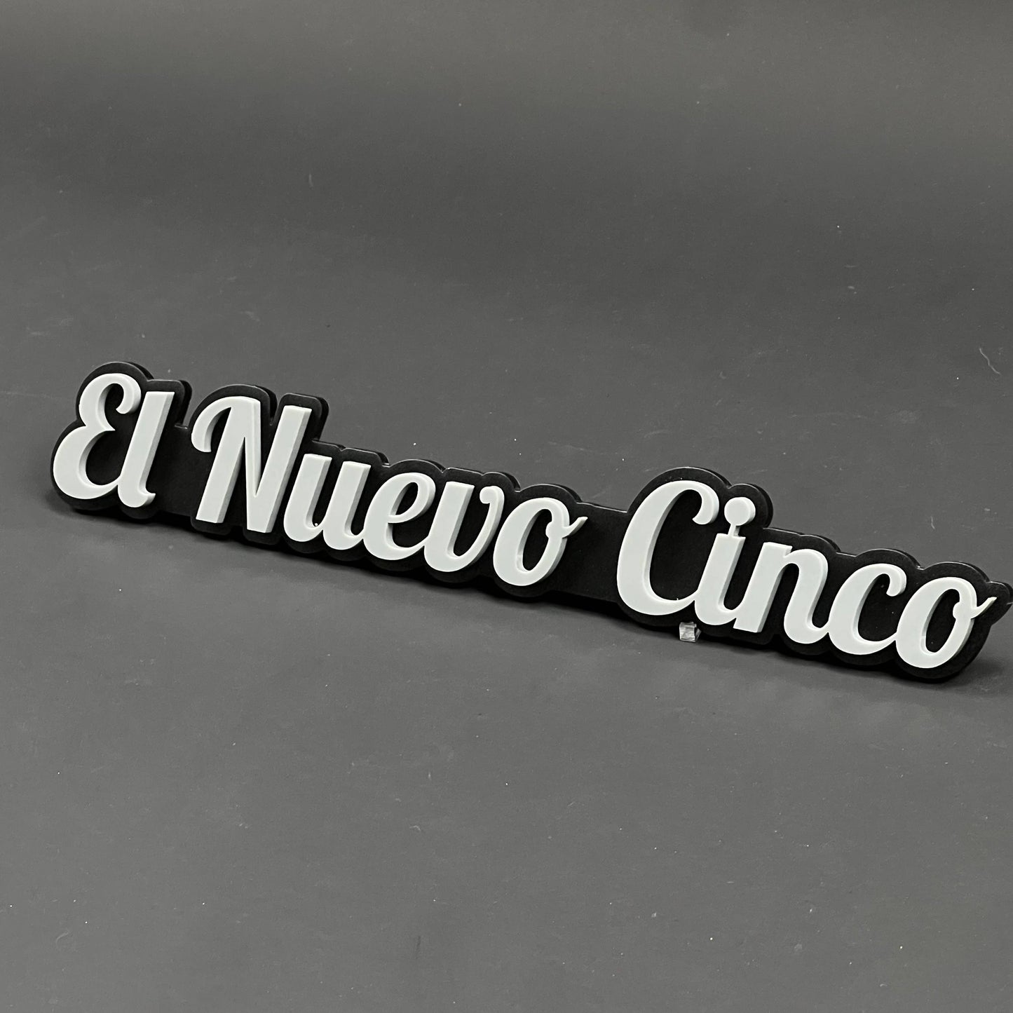 1PC El Nuevo Cinco 3D Acrylic Badge - Car Truck Emblem Fender Sticker
