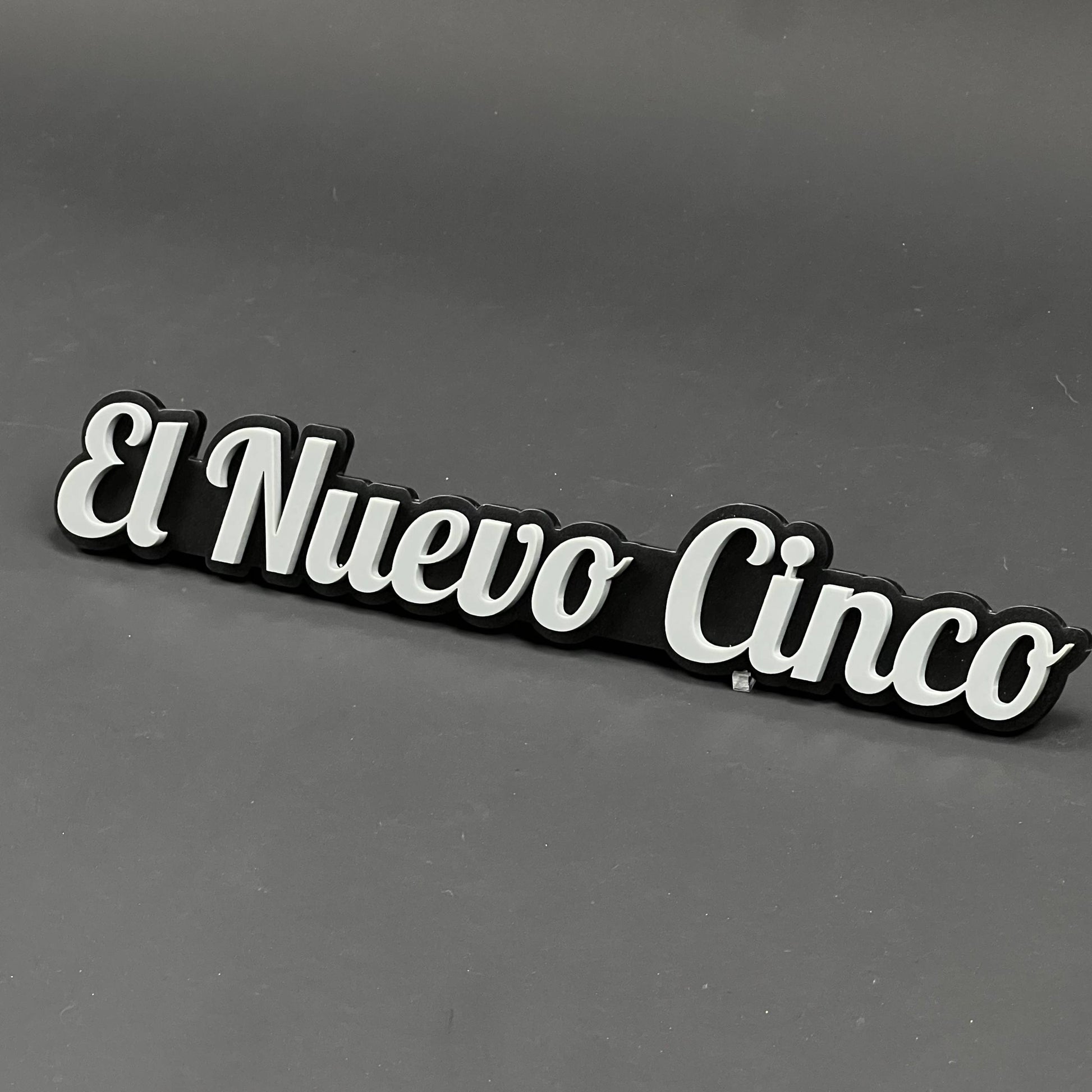 1PC El Nuevo Cinco 3D Acrylic Badge - Car Truck Emblem Fender Sticker