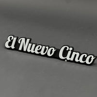 1PC El Nuevo Cinco 3D Acrylic Badge - Car Truck Emblem Fender Sticker