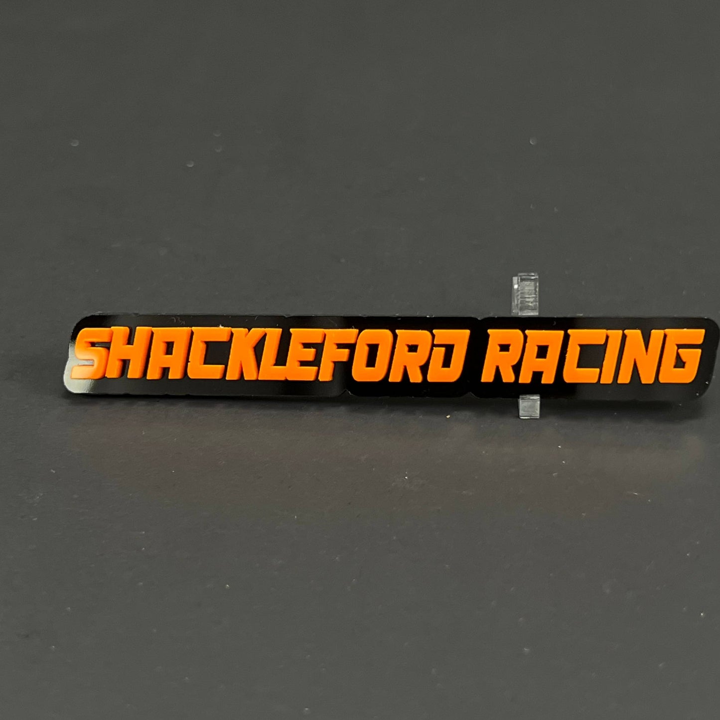 1PC SHACKLEFORD RACING 3D Acrylic Badge - Car Truck Emblem Fender Sticker