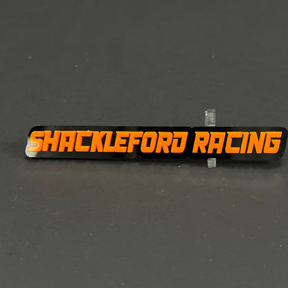 1PC SHACKLEFORD RACING 3D Acrylic Badge - Car Truck Emblem Fender Sticker