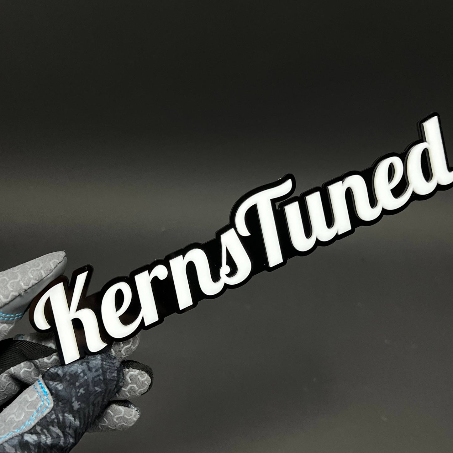 1PC KernsTuned 3D Acrylic Badge - Car Truck Emblem Fender Tailgate Trunk Sticker