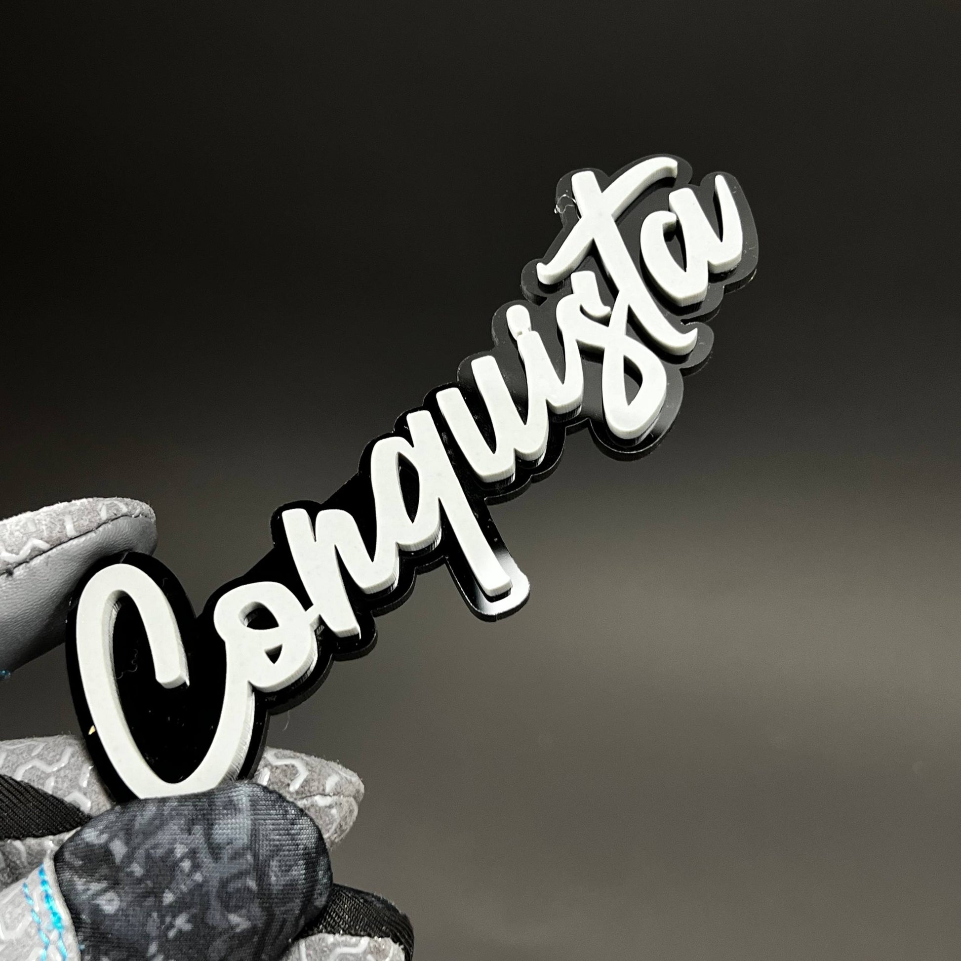 1PC Conquista 3D Acrylic Badge - Car Truck Emblem Fender Tailgate Trunk Sticker