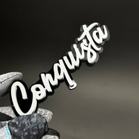 1PC Conquista 3D Acrylic Badge - Car Truck Emblem Fender Tailgate Trunk Sticker