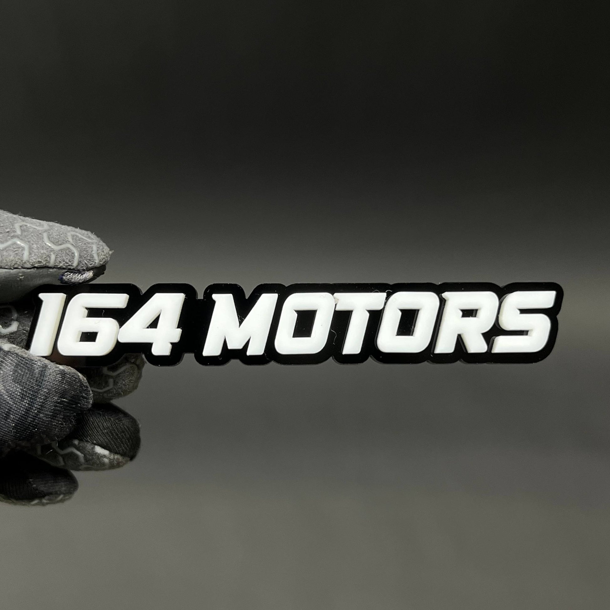 1PC 164 MOTORS 3D Acrylic Badge - Car Truck Emblem Fender Tailgate Trunk Sticker