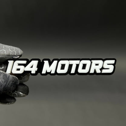 1PC 164 MOTORS 3D Acrylic Badge - Car Truck Emblem Fender Tailgate Trunk Sticker