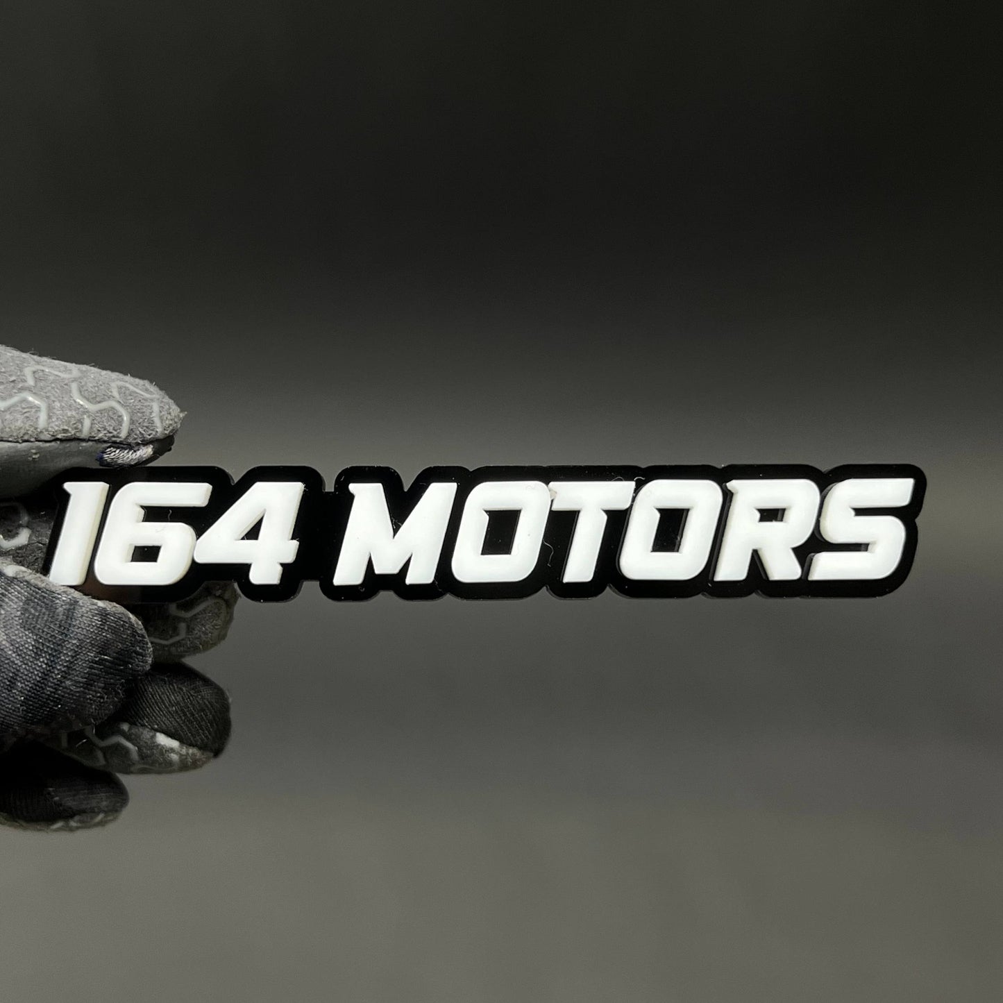 1PC 164 MOTORS 3D Acrylic Badge - Car Truck Emblem Fender Tailgate Trunk Sticker