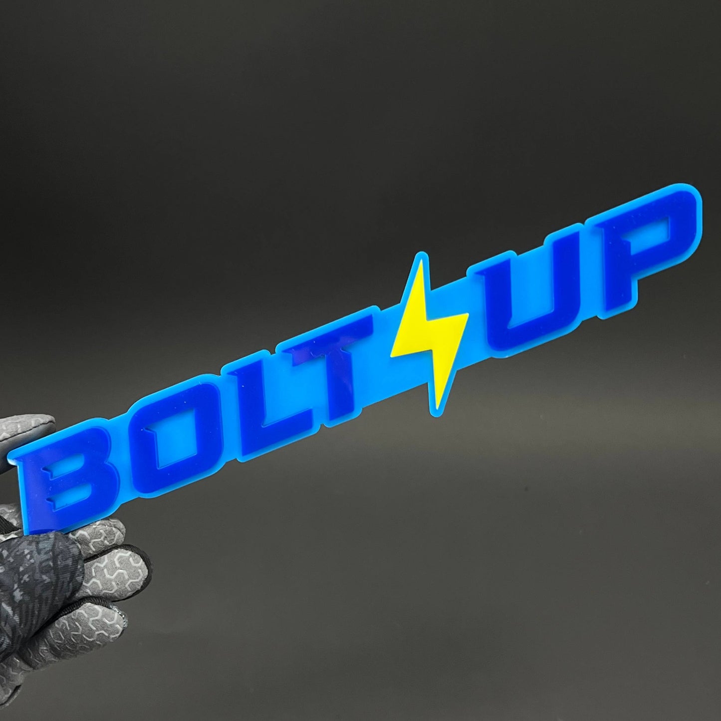 1PC BOLT UP 3D Acrylic Badge - Car Truck Emblem Fender Tailgate Trunk Sticker
