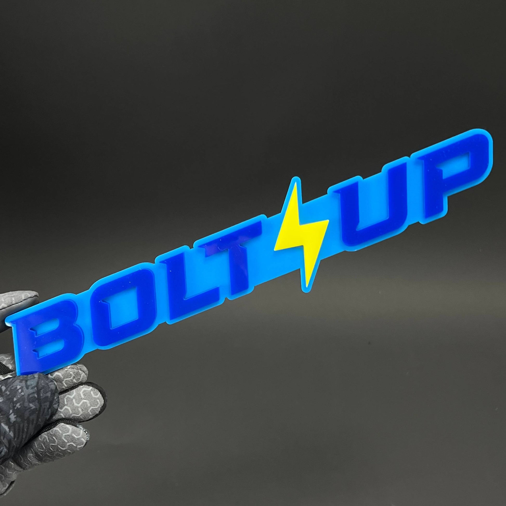 1PC BOLT UP 3D Acrylic Badge - Car Truck Emblem Fender Tailgate Trunk Sticker