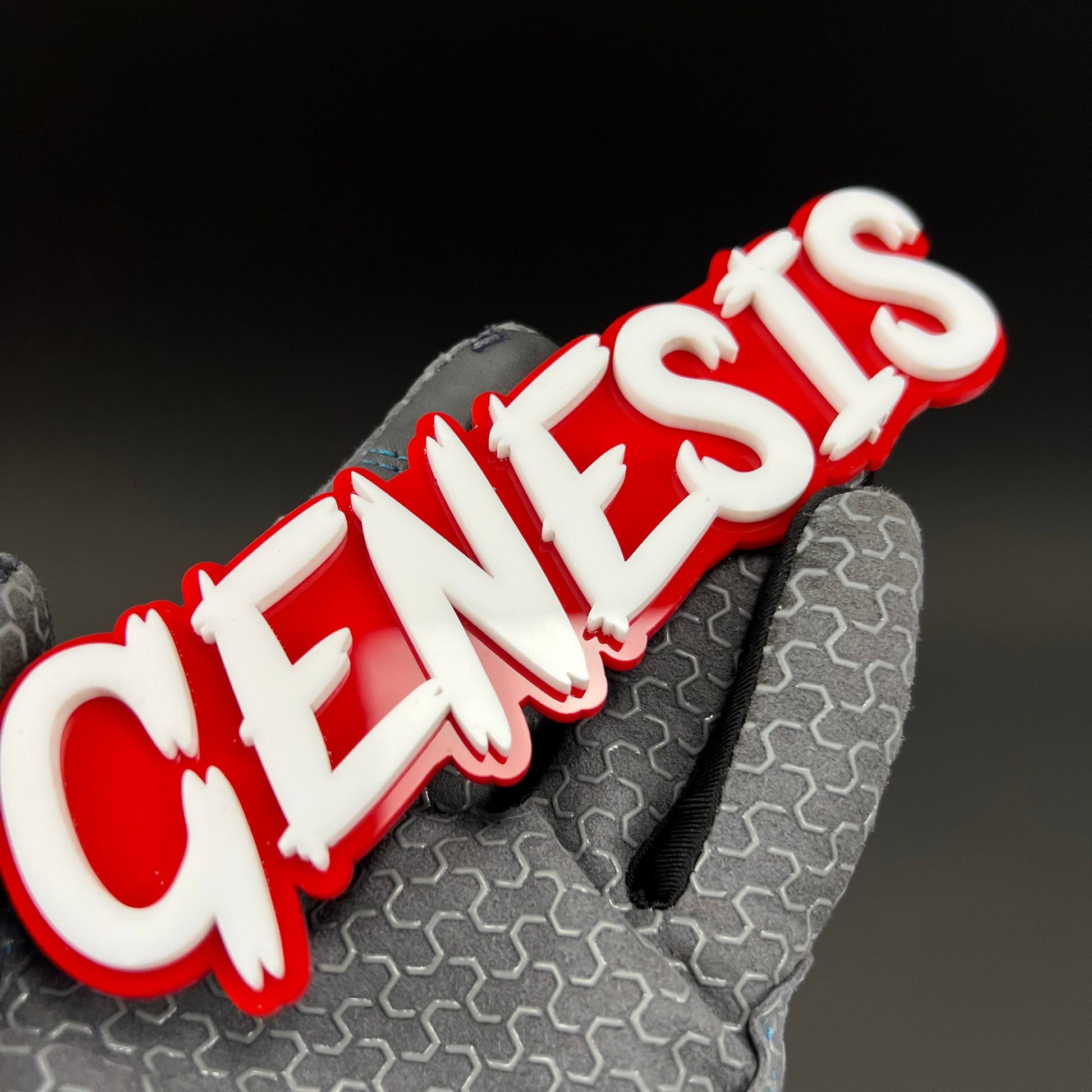 1PC GENESIS 3D Acrylic Badge - Car Truck Emblem Fender Tailgate Trunk Sticker