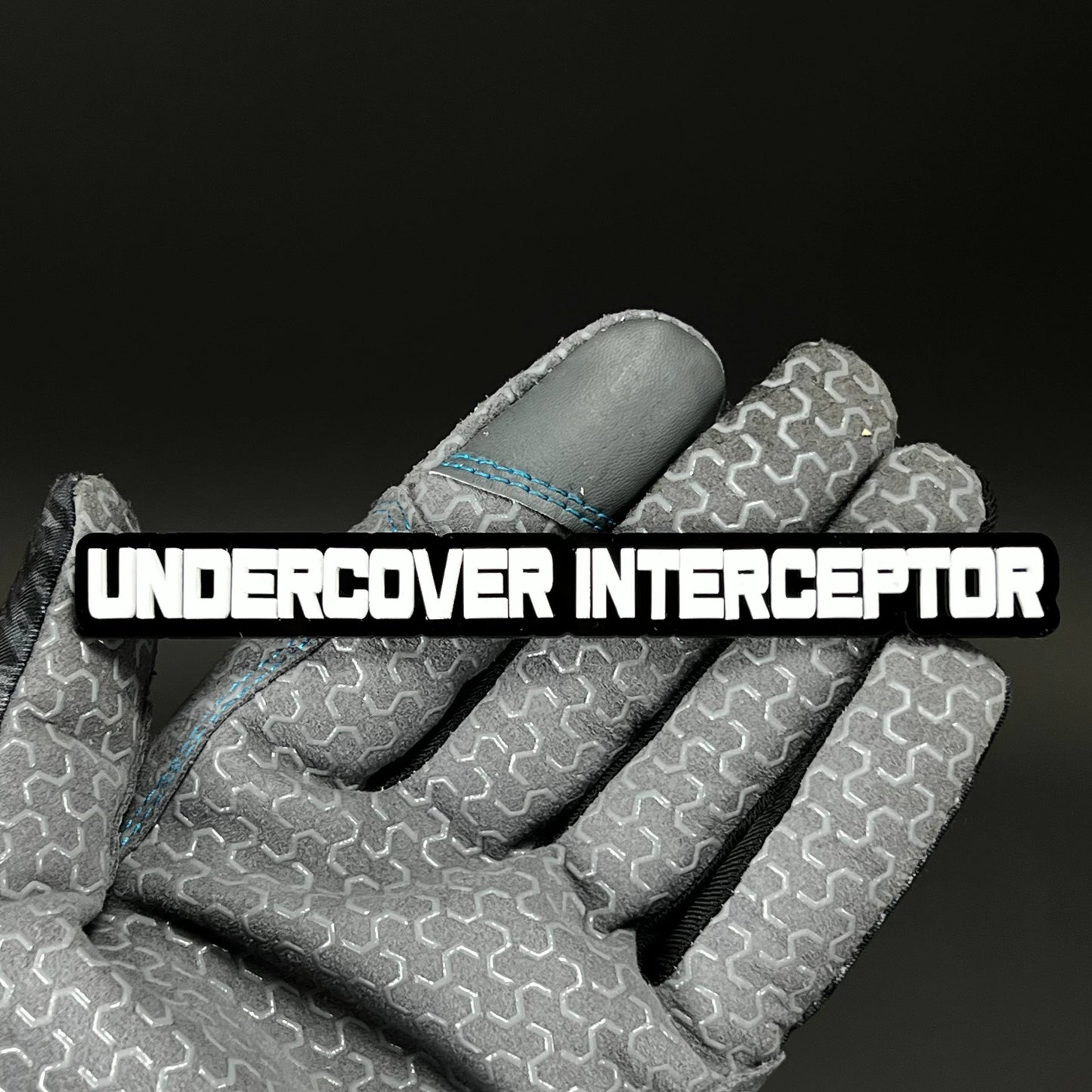 1PC UNDERCOVER INTERCEPTOR 3D Acrylic Badge - Car Truck Emblem Fender Sticker