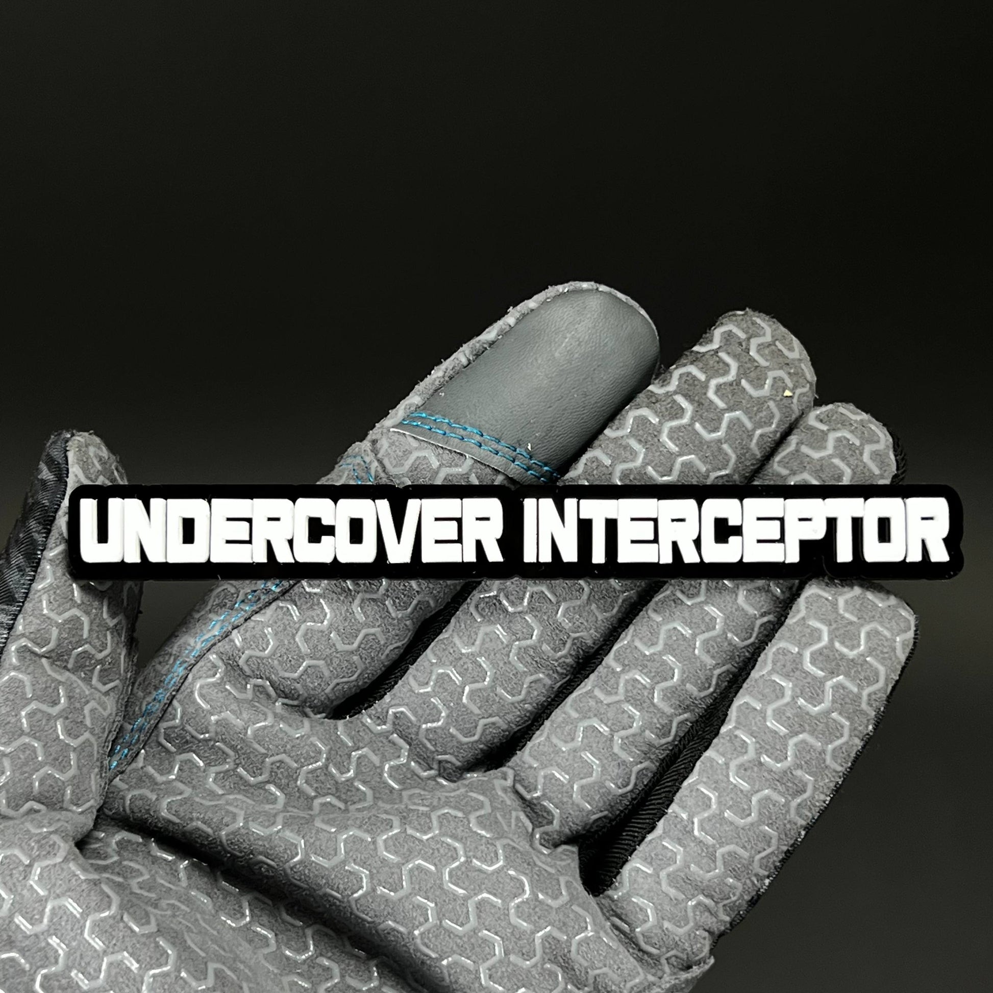 1PC UNDERCOVER INTERCEPTOR 3D Acrylic Badge - Car Truck Emblem Fender Sticker