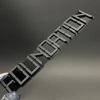 1PC FOUNDATION 3D Acrylic Badge - Car Truck Emblem Fender Tailgate Trunk Sticker
