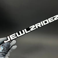 1PC JEWLZRIDEZ 3D Acrylic Badge - Car Truck Emblem Fender Tailgate Trunk Sticker