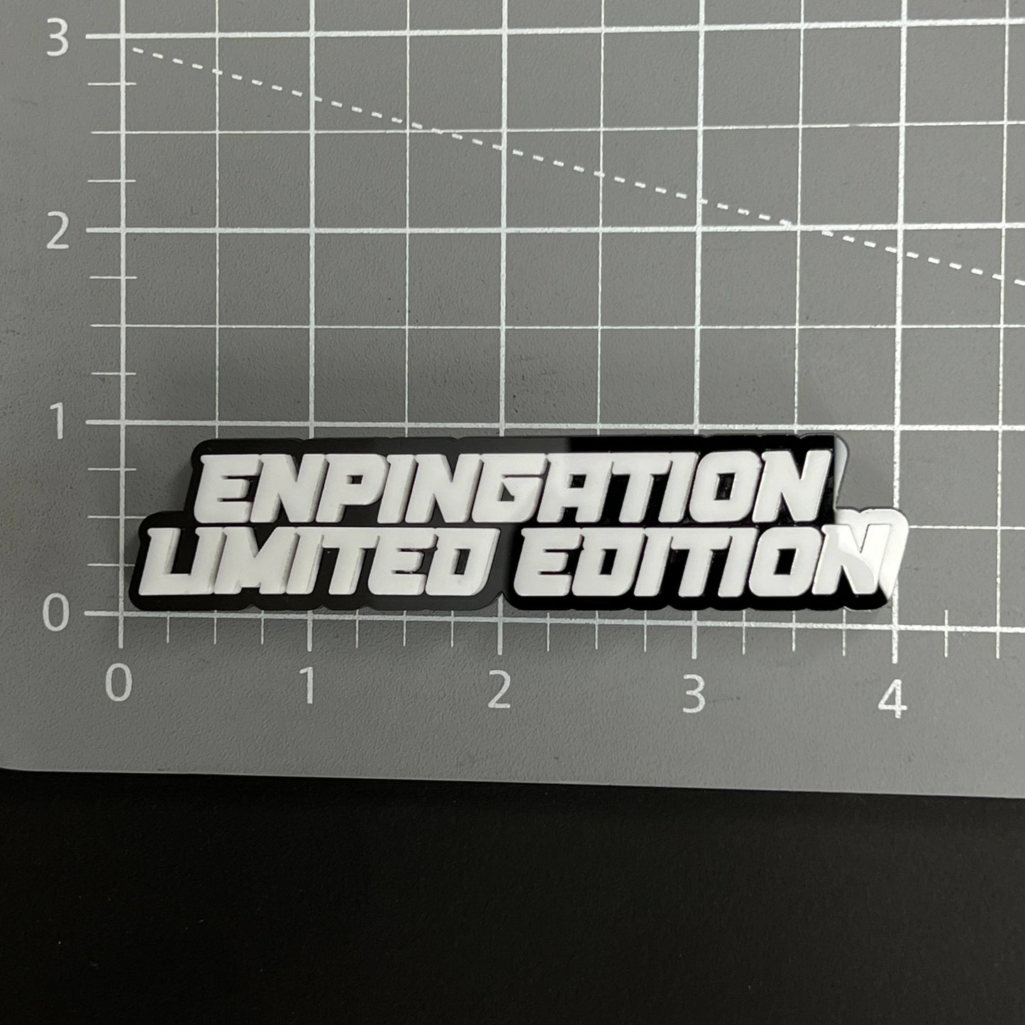 1PC ENPINGATION LIMITED EDITION 3D Acrylic Car Badge - Fender Emblem