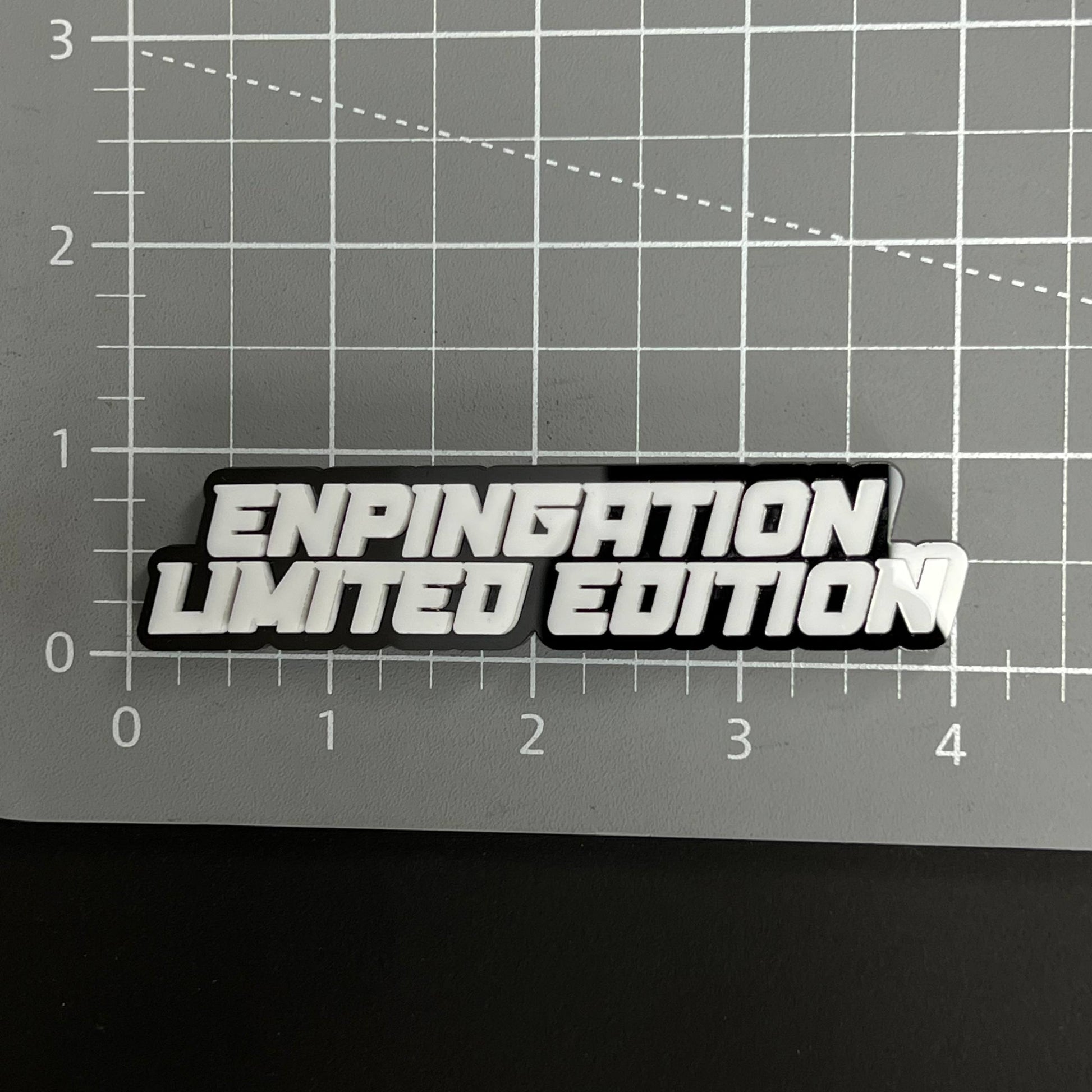 1PC ENPINGATION LIMITED EDITION 3D Acrylic Car Badge - Fender Emblem