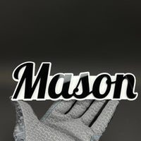 1PC Mason 3D Acrylic Badge - Car Truck Emblem Fender Tailgate Trunk Sticker