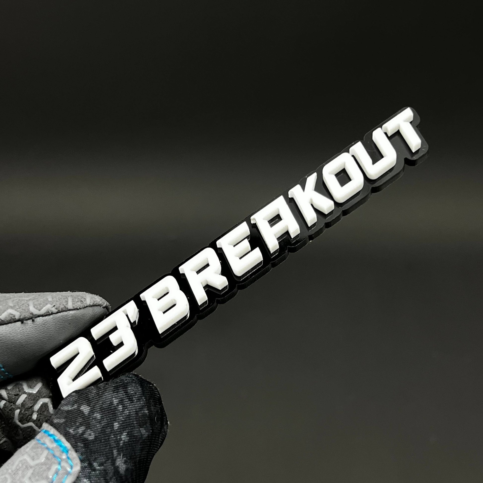 1PC 23'BREAKOUT 3D Acrylic Badge - Car Truck Emblem Fender Sticker
