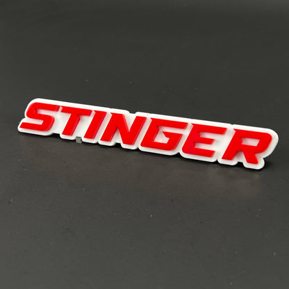1PC Stinger 3D Acrylic Badge - Car Truck Emblem Fender Tailgate Trunk Sticker