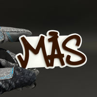 1PC MAS 3D Acrylic Badge - Car Truck Emblem Fender Tailgate Trunk Sticker
