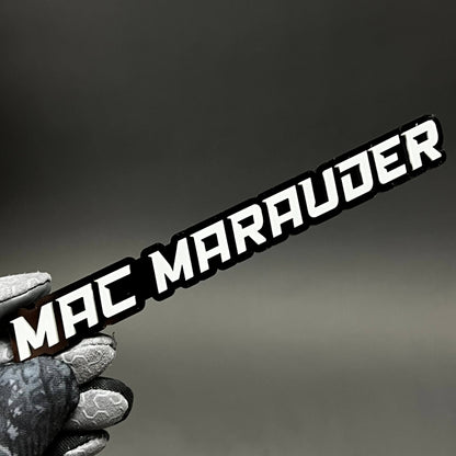 1PC MAC MARAUDER 3D Acrylic Badge - Car Truck Emblem Fender Sticker