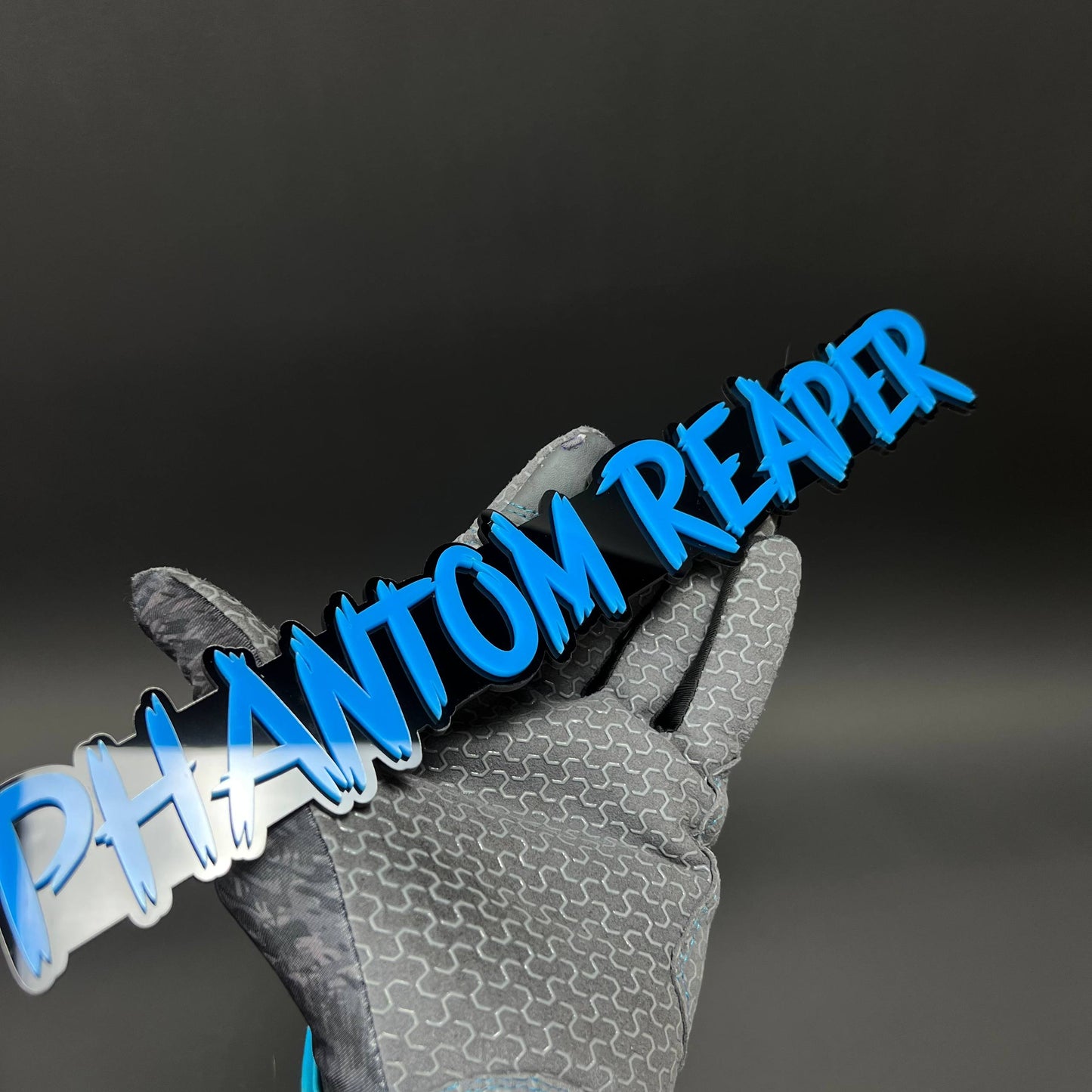 1PC PHANTOM REAPER 3D Acrylic Badge - Car Truck Emblem Fender Sticker