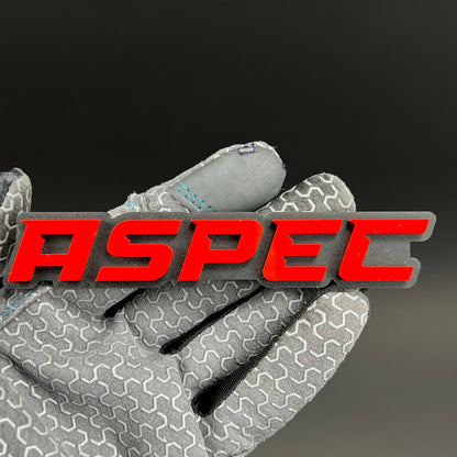 1PC ASPEC 3D Acrylic Badge - Car Truck Emblem Fender Tailgate Trunk Sticker