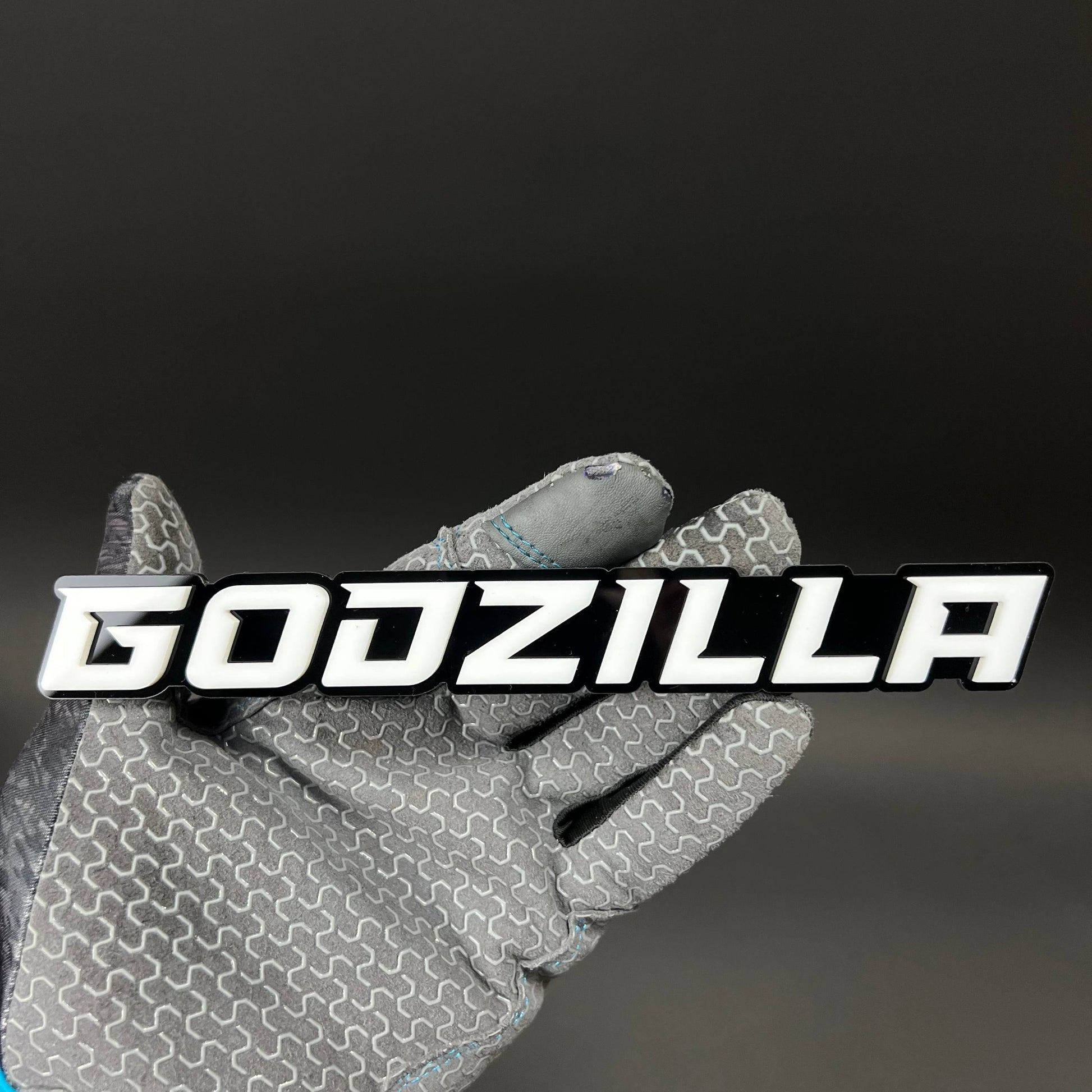 1PC GODZILLA 3D Acrylic Badge - Car Truck Emblem Fender Tailgate Trunk Sticker