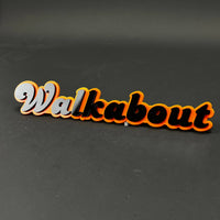 1PC Walkabout 3D Acrylic Badge - Car Truck Emblem Fender Tailgate Trunk Sticker