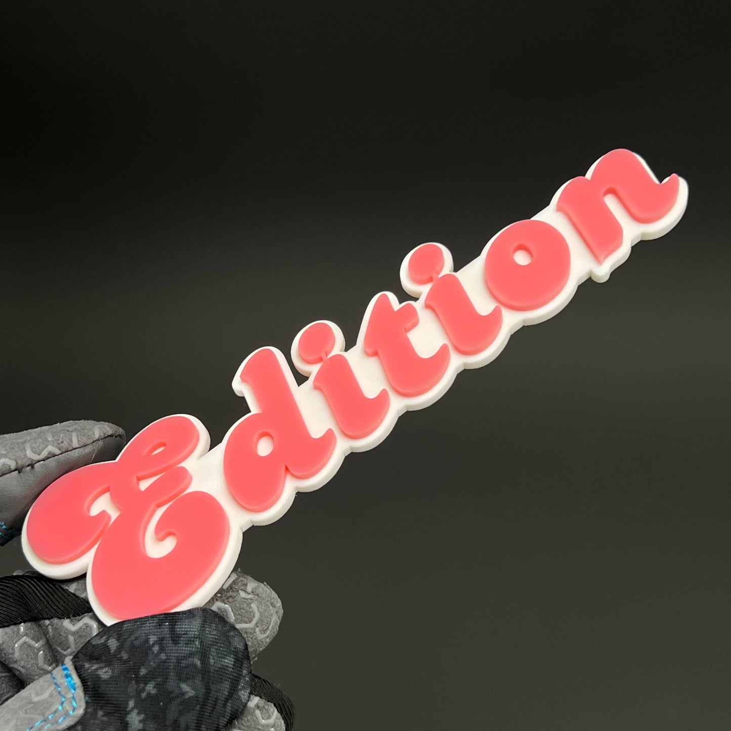 1PC EDITION 3D Acrylic Badge - Car Truck Emblem Fender Tailgate Trunk Sticker