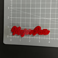1PC Major Pain 3D Acrylic Badge - Car Truck Emblem Fender Tailgate Trunk Sticker