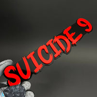 1PC SUICIDE 9 3D Acrylic Badge - Car Truck Emblem Fender Tailgate Trunk Sticker