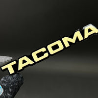 1PC TACOMA 3D Acrylic Badge - Car Truck Emblem Fender Tailgate Trunk Sticker