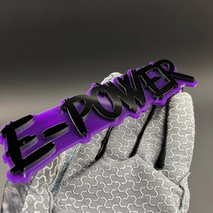 1PC E-POWER 3D Acrylic Badge - Car Truck Emblem Fender Tailgate Trunk Sticker